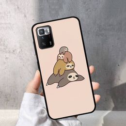 Cute Sloth Animals Phone Case for Redmi Note 8 7 9 4 6 pro max T X 5A 3 10 lite pro