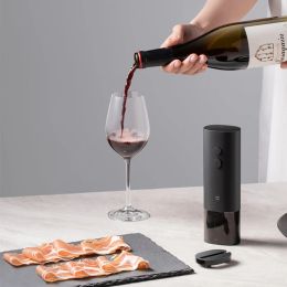 XIAOMI MIJIA Electric Bottle Opener for Red Wine Foil Cutter Automatic Red Wine Bottle Cap Openers Kitchen Accessories Gadgets