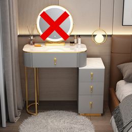Mirrors Chair Dressing Table Makeup Led Drawer Cosmetic Dressing Table Cosmetics Cabinets Toiletries Schminktisch Decoration
