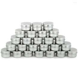 Storage Bottles IMIROOTREE For 100 2pcs/lot 10g/10ml Aluminium Cosmetic Jars Empty Plastic Containers