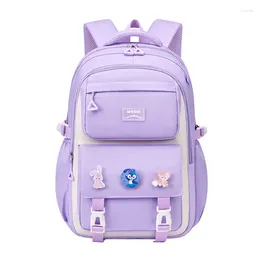 School Bags Middle Student For Girls Primary Orthopaedic Backpack Kids