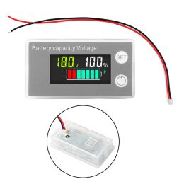 DC8-100V Battery Capacity Indicator LCD Digital Electricity Metre Car Motorcycle Lead-acid Lithium LiFe PO4 Voltage Tester