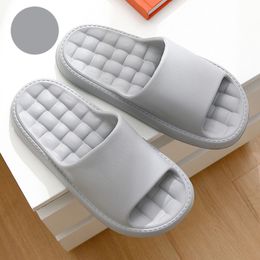 2023 New In Foot Massage Slippers for Men Couple Slipper House Bathroom Non-slip Soft Slides Thick Platform Men Shoes Sandals