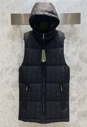 Designer Letter Down Vest Jackets For Women and Men Winter Warm Womens Coats Puffer Jacket Outerwear7469073