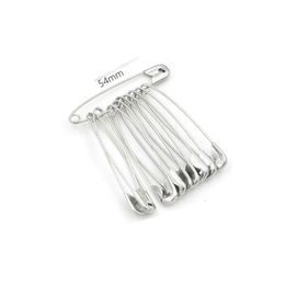 500/1000pcs High Quality Safety Pins Paper Clip DIY Sewing Tools Gold Silver Metal Needles Large Safety Pin Brooch Accessories