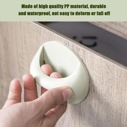 Adhesive Door Handle Round Self Stick Pull Grip For Furniture Hardware Door Window Wardrobe Glass Grip Knobs Home Decoration