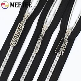 5/10Pcs 5# Zipper Slider Head for Nylon/Metal/Resin Zippers Bag Garment Decor Zips Puller Zip Repair Kit DIY Sewing Accessories