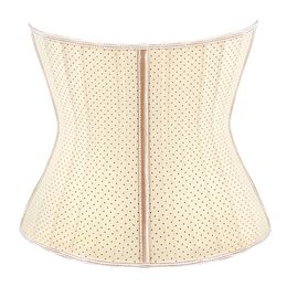 Steel Boned Latex Waist Trainer Corset for Women Weight Loss Cincher Body Shaper Tummy Control Strap Slimming Breathable Belt