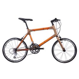 Min Pro+ Bamboo Road Bike 20" Single Full Speed Mini City Bicycle Free Shipping