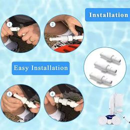 Fitting Connector Pool Cleaner Hose D20 Hose Swivel Hose Nut Poo Hose Adapter Ball Bearing Pool Hose Connector Polaris