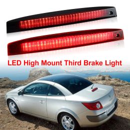 OEM: 8200175538 FOR Renault Megane MK II 2003-2008 Smoked RED lens Led Third Brake Light Rear Tailgate Stop Lamp