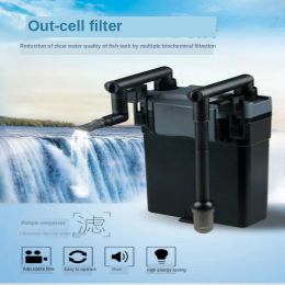 Pumps 220v Fish Tank Philtre Wallmounted Aquarium Philtre Aquarium Philtre Back Hanging Waterfall Landscape Increases Charcoal Philtre