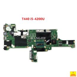 Motherboard Used For Lenovo ThinkPad T440 Laptop Motherboard SR170 i54200U SWG,TPM 04X4020 VIVL NMA101 100% Working