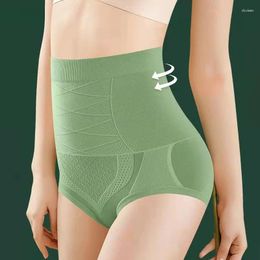 Women's Shapers High Waist Seamless Flat Belly Panties Hip Lift Briefs Breathable Underwear Postpartum Shaper Slim Shaperwear Pantalones