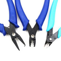 1PCS Bule Flush Side Shear Cutter Clipper Cutting Beading Pliers For Jewelry Wire Tools Jewelry Pliers Tools & Equipment Kit