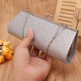 Evening Bags Shiny Women's Banquet Party Wedding Glitter Clutch Purse Bag Shoulder Handbag