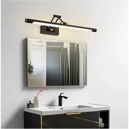 Ceiling Lights Mirror Front Light Bathroom Mirrors Cabinet Foldable Adjustable Washbasin Shower Closet Strip Led Makeup Fill