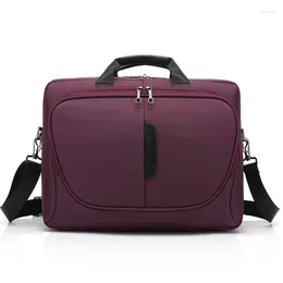 Backpack Business Briefcase Men's Shoulder Bag Laptop Handel For Man Commuter Handbag Solid Color Waterproof