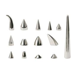 10/20/30 Sets Cone Studs Spikes Leather Rivet For Cool Punk Rock Garment Clothes Bag Shoes DIY Craft Cool Leathercraft Decor