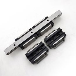 HGW15CC HGH15CA 2pcs HGR15 linear guide rail any length 4pcs linear block carriage /flang parts 2pcs HGR15 linear gui