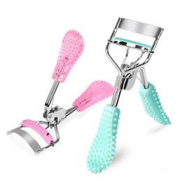 Portable Lady Professional Eyelash Curler With Comb Tweezers Curling Eyelash Clip Cosmetic Eye Beauty Tool Maquillaje