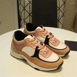 Fitness Shoes Brand Design Ladies Sports Luxury Training Casual Lace Leather Men's