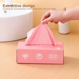 20Pcs/Box Convenient Dish Cloth Super Absorbent Wrinkle-resistant Cleaning Rag Counter-top Cloth Wash Towel