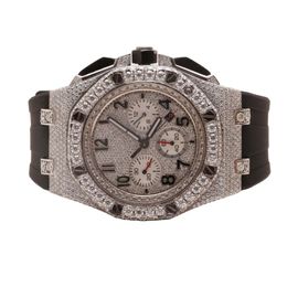 Luxury Looking Fully Watch Iced Out For Men woman Top craftsmanship Unique And Expensive Mosang diamond Watchs For Hip Hop Industrial luxurious 44924