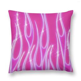 Pillow Pink Flames Throw Decorative S Covers Luxury Living Room Cover