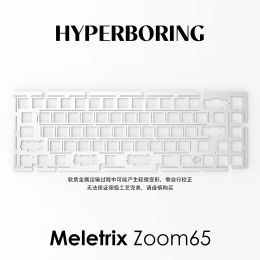 Accessories Meletrix Zoom65 V1 keyboard plate FR4 PP PC POM materials ( platemounted stab type)