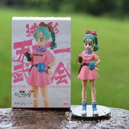 Action Toy Figures Transformation toys Robots New Z-shaped Anime Bulma 17CM PVC Brinquedos Doll Goku Vegeta Sexy Gift Box