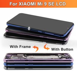 Display Screen for Xiaomi Mi 9 SE Lcd Display Touch Screen Digitizer Assembly with Frame for Mi 9SE Mi9 SE M1903F2G Replacement