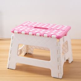 Folding Step Stool Foldable Anti-Slip Foot Stools Travel Camp Portable Folding Chair Kitchen Bathroom Children Fishing Outdoor