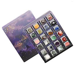 Party Decoration Christmas Advent Calendar Stone Learning Collection Surprises For Birthday Gifts Year's