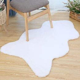 Carpets Faux Fur Carpet Modern Home Decor Sofa Coffee Table Chair Cushion Soft Plush Luxury Imitation Mat Bay Window Rug