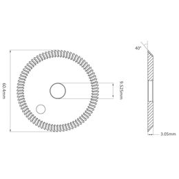 Milling Cutter 01F Compatible with SILCA FUTURA PRO FUTURA EDGE Key Machine For Edge Cut Keys Locksmith Tools