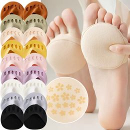 2Pcs/Set Five Toes Forefoot Pads for Women High Heels Half Insoles Calluses Foot Pain Care Absorbs Shock Socks Toe Pad Inserts