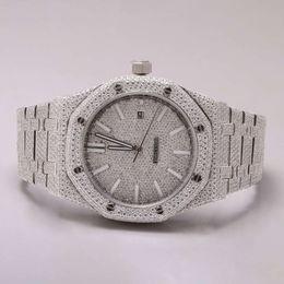 Luxury Looking Fully Watch Iced Out For Men woman Top craftsmanship Unique And Expensive Mosang diamond Watchs For Hip Hop Industrial luxurious 27841