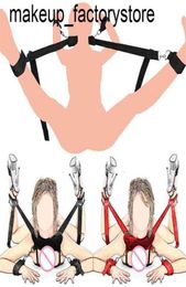 Massage Adjustable Adult Sex Toys For Woman Couples Restraints Collar Handcuffs Ankle Cuffs Slave Erotic Bdsm Bondage Set Fetish4598544