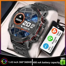 Watches 2024 New Outdoor Sports Smartwatch reloj Men's AMOLED Screen IP67 Waterproof Bluetooth Call 100+Sports and Fitness Smart Watch