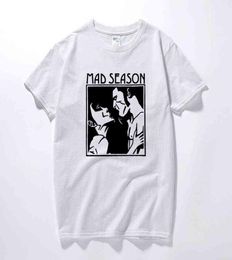 Mad Season Above T Shirt Music Grunge Rock Alice In Chains Screaming Trees New Summer Men clothing Cotton Men tshirt Euro Size G126370879