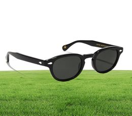 Top quality Johnny Depp Lemtosh Style Sunglasses men women Vintage Round Tint Ocean Lens Sun Glasses with original box5788144