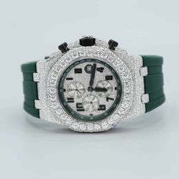 Luxury Looking Fully Watch Iced Out For Men woman Top craftsmanship Unique And Expensive Mosang diamond Watchs For Hip Hop Industrial luxurious 54183