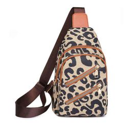 Evening Bags Bags for Women Leopard Print Skin Women Chest Pack Female Sling Bags Crossbody Waterproof Shoulder Casual Pu Leather 3576858