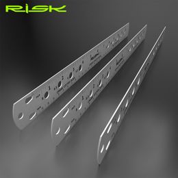 RISK Bicycle Spoke Ruler Length Measuring Ruler Gauge Bike Hub Axle Positioning Measuring RL237