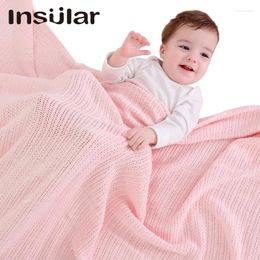 Blankets Insular Cotton Baby Receiving Born Swaddling Nursery Wrap Bath Towel