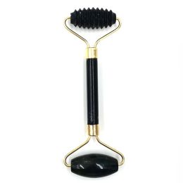 Obsidian Jade Roller Massager Gouache Scraper For Facial Skin Care Tools Natural Body Back Beauty Lifting Stimulators Rollers