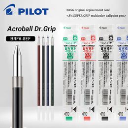 6/10pcs Japanese Pilot BKSG Gel Pen Original Refill Dr Grip Multifunctional Ballpoint Pen Refill 0.5/0.7mm BVRF-8EF Stationery
