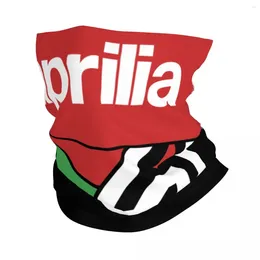 Scarves Aprilia Racing Merch Bandana Neck Gaiter Wrap Scarf Summer Fishing Balaclava Unisex All Season