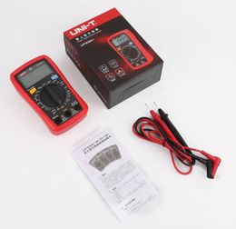 UNI-T UT33D+ Mini Digital Multimeter 600V NCV Palm Size Manual Range AC DC Voltmeter Ammeter Resistance Tester